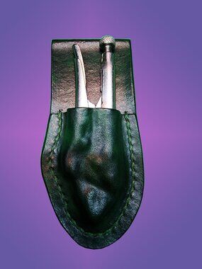New Homemade Leather Pouch with Mastercraft Mini Vice Grips